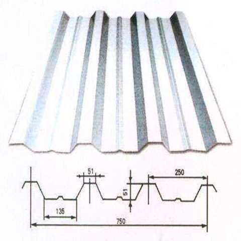 哈密钢结构YX51-250-750型组合楼板（5125型）